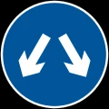 Pass on either side