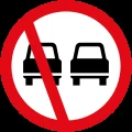 No overtaking