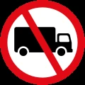 No goods vehicles