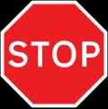 Stop (without Arabic language)