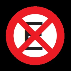 Parking and stopping prohibited.