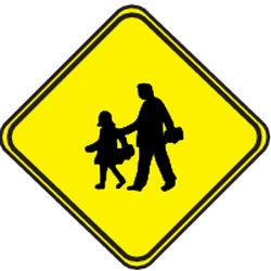 Warning for children.