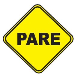 Stop and give way ahead.