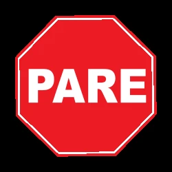 Stop and give way to all drivers.